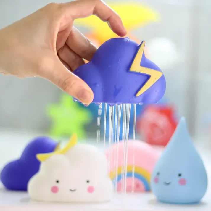 Baby Bath Toys Cute Bathing Swimming Water Games Spraying Clouds Shower Toy For Kids Children Water Playing Toy Bathroom Gifts