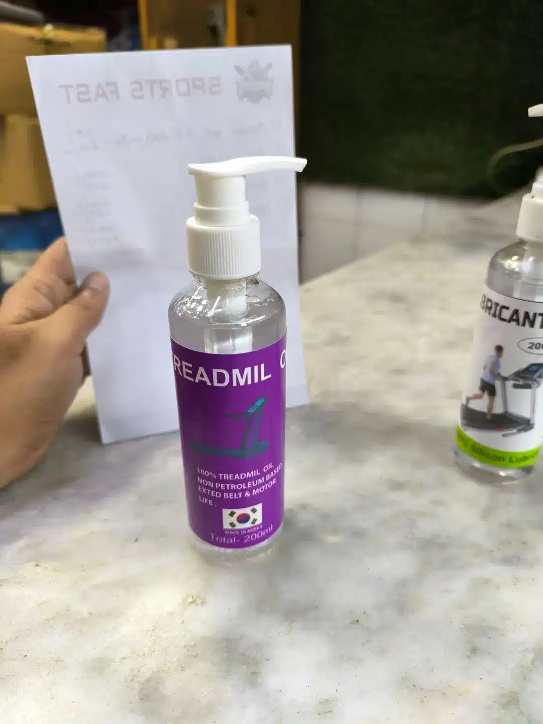 Treadmill Silicone Oil lubricant Oil 200ml / 300ml