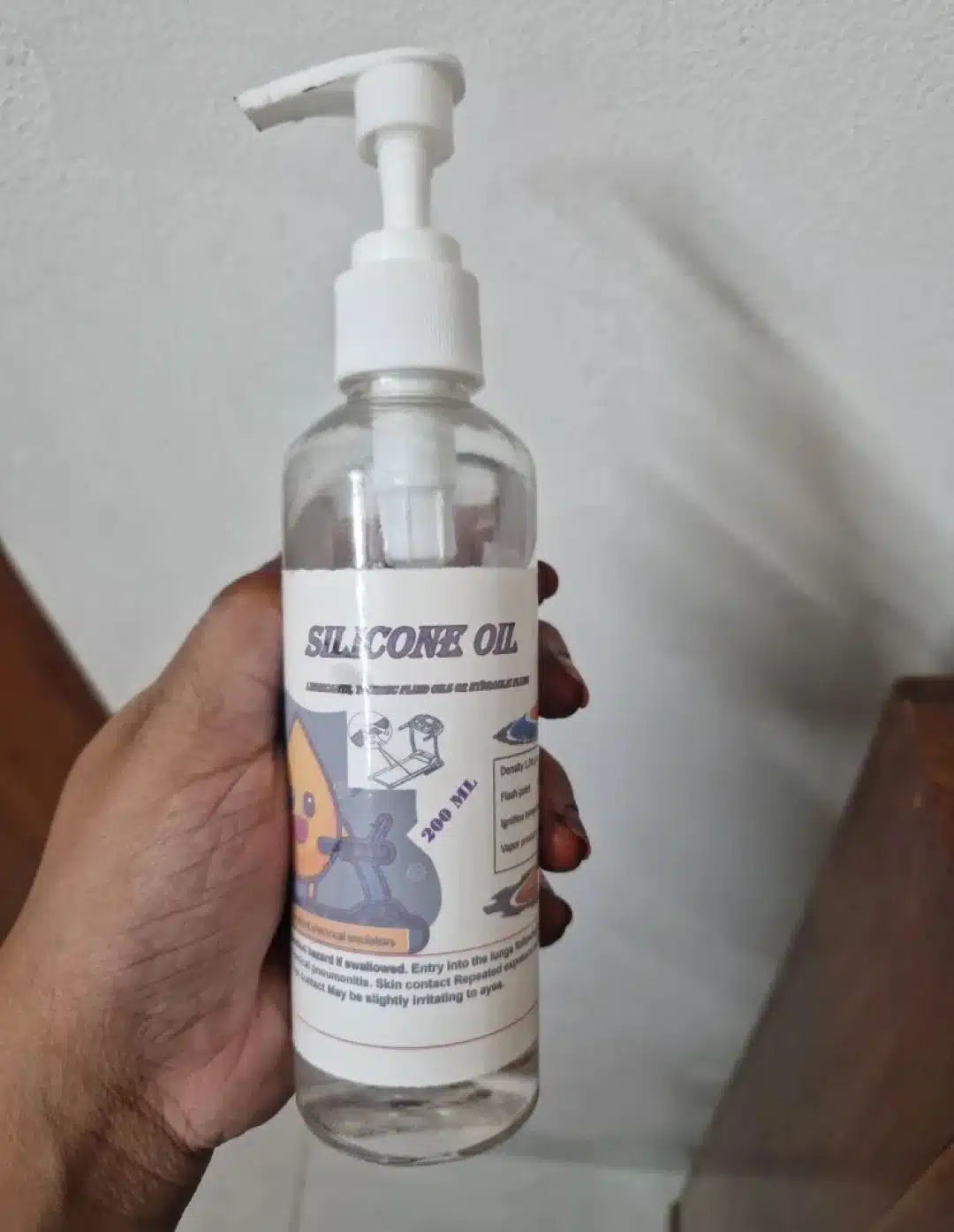 Treadmill Silicone Oil lubricant Oil 200ml / 300ml