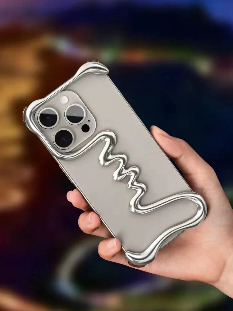 Luxury Metal 3D Phone Case For iPhone (Available)