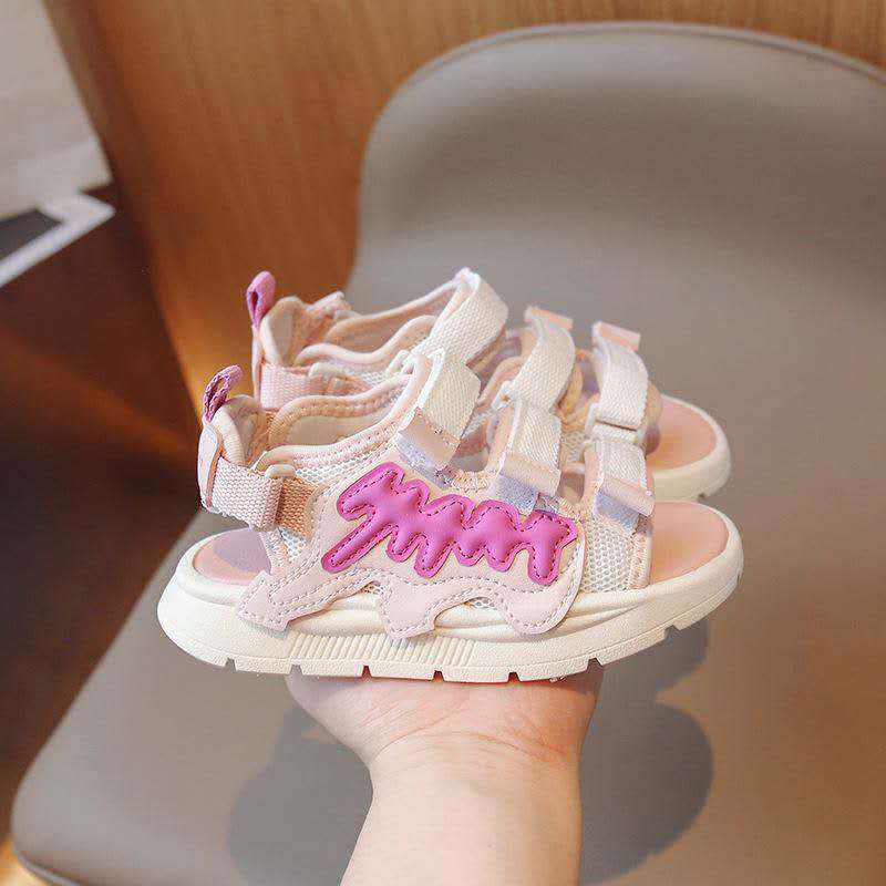 Summer new versatile Velcro casual beach sports sandals