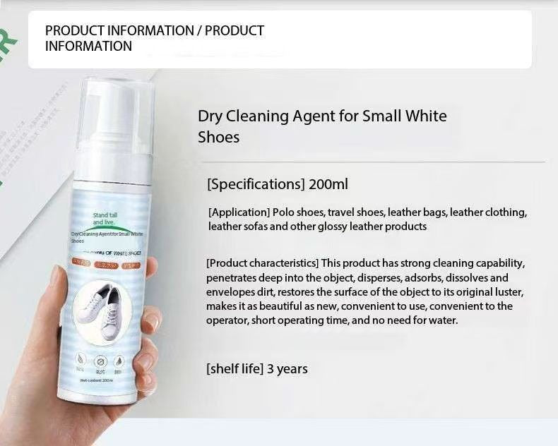 White Shoes Cleaning Agent Portable
