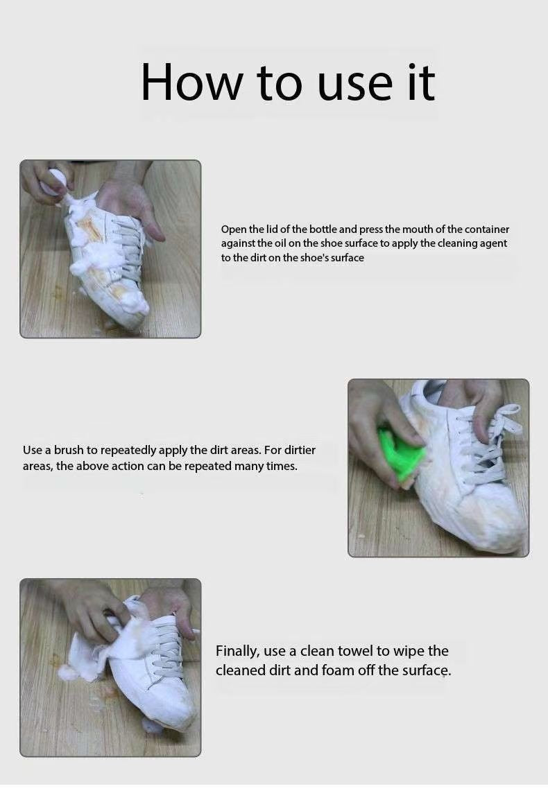 White Shoes Cleaning Agent Portable