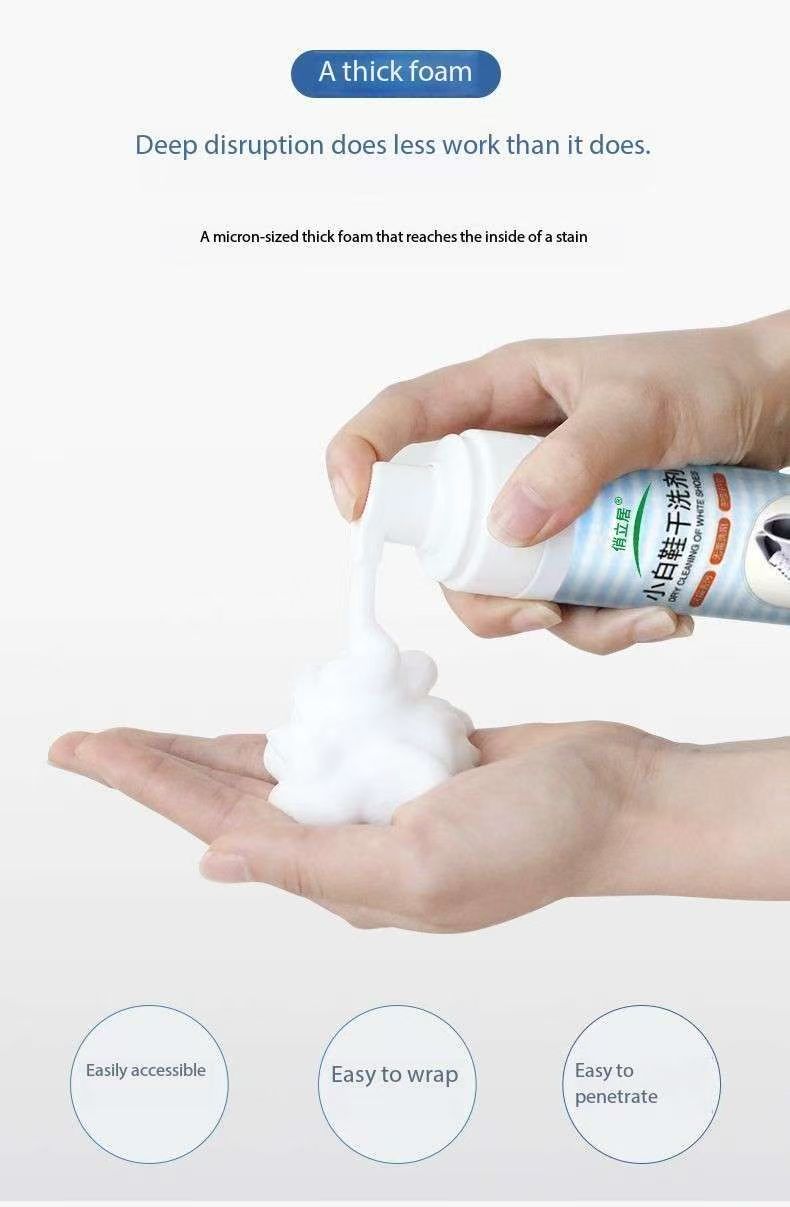 White Shoes Cleaning Agent Portable