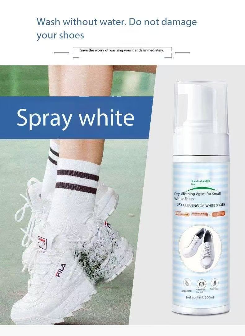 White Shoes Cleaning Agent Portable