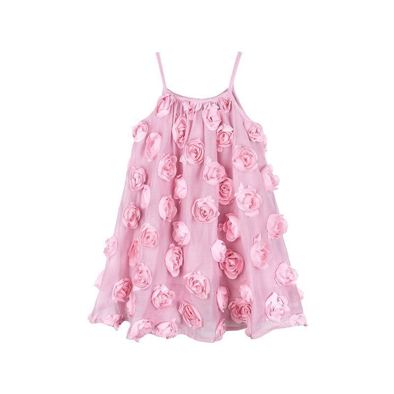 Children's Fashion Sweet Suspender Dress