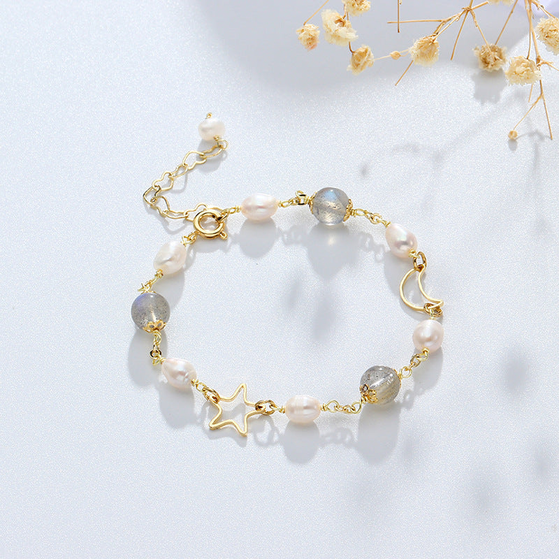 Women's Natural Crystal Bracelet