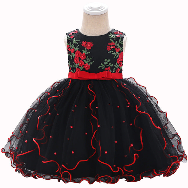 Children's Fashion Bowknot Dress Princess Dress