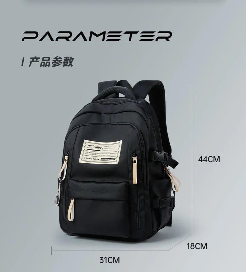 2026 New Large Capacity Backpack for Junior Senior High School Students Travel Computer Bag, Men’s and Women’s Same Style Book Bag
