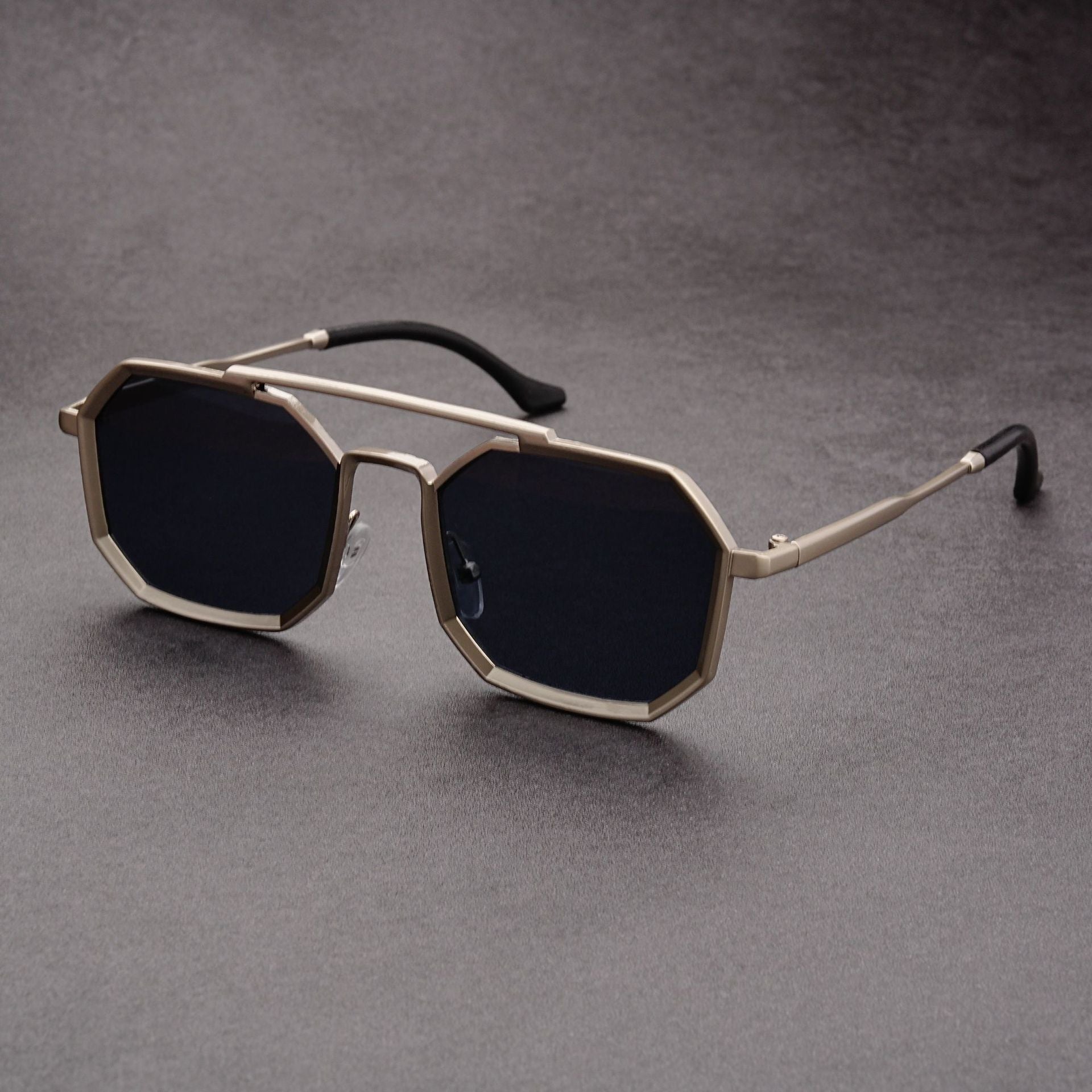 European And American Saibo Future Punk Double Beam Sunglasses