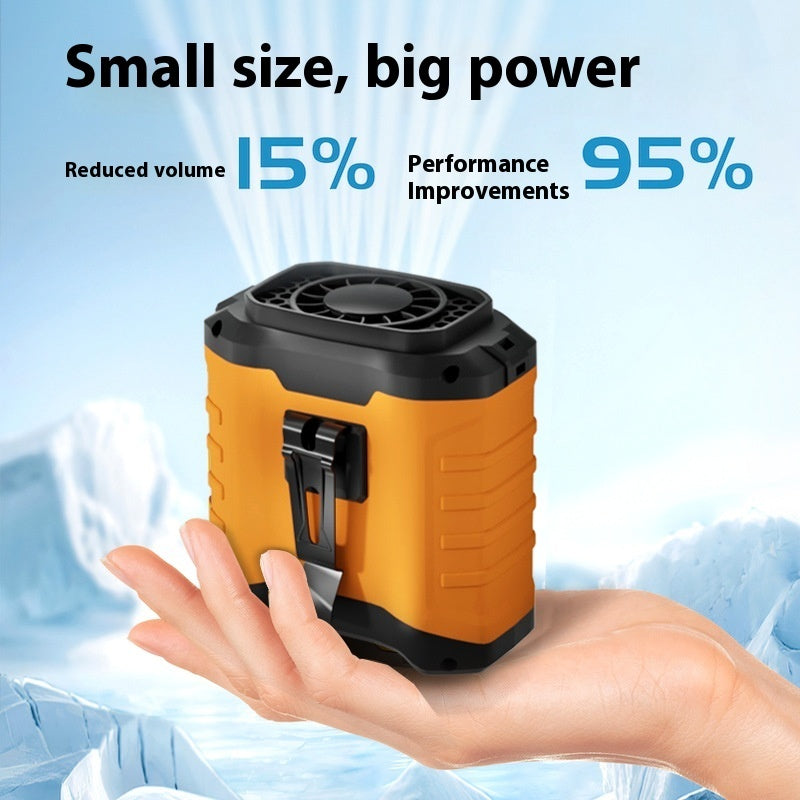 Fashion Portable Clip Waist Rechargeable Fan