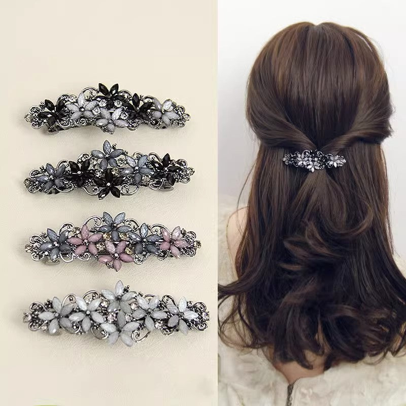 Alloy Barrettes Korean Hair Accessories Ponytail Clip Headdress