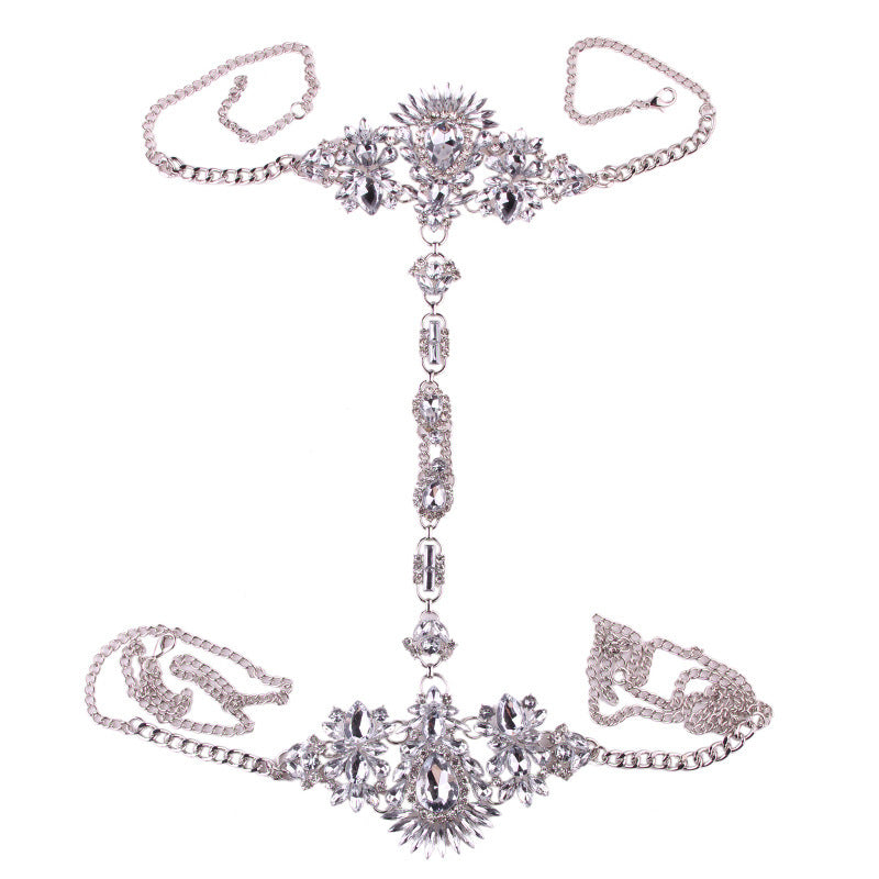 Fashion Crystal Atmosphere Anklet