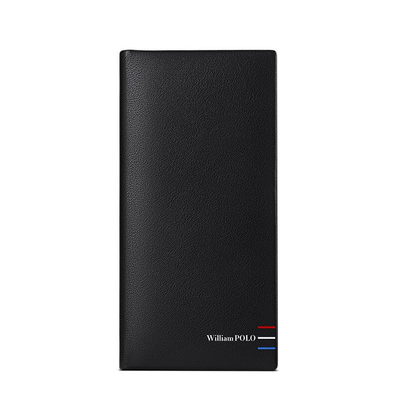 Men's Emperor Paul Long Leather Wallet  Gift Box Packaging