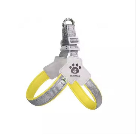 YT Pet Dog Cat Harness, Pet Harness With Leash Group, Adjustable Puppy Harness Comfortable Reflective Easy Control Dog With Leather