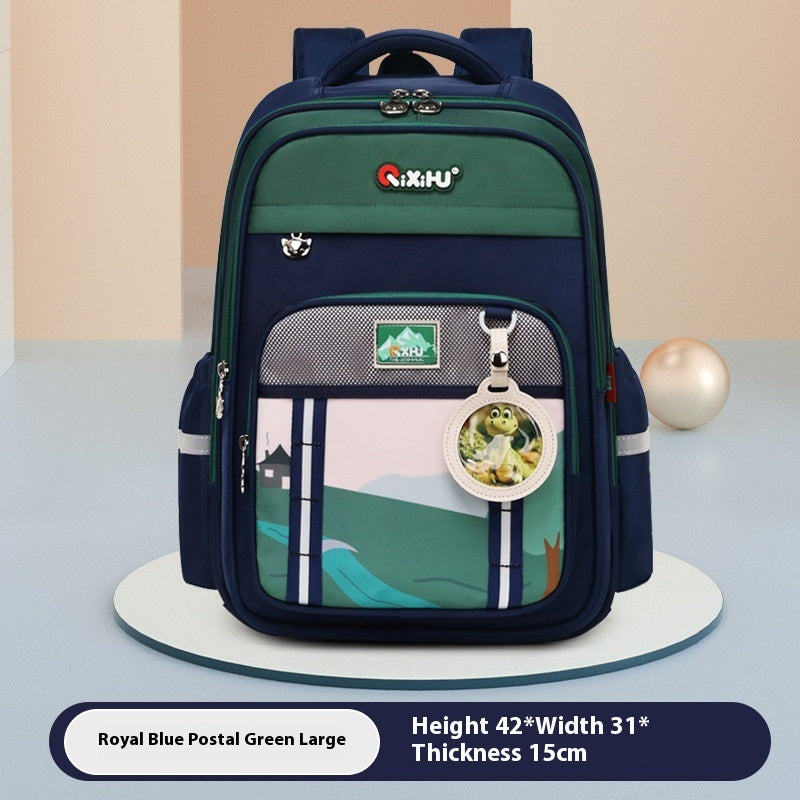 Large Capacity Primary School Student Schoolbag Lightweight And Wear-resistant