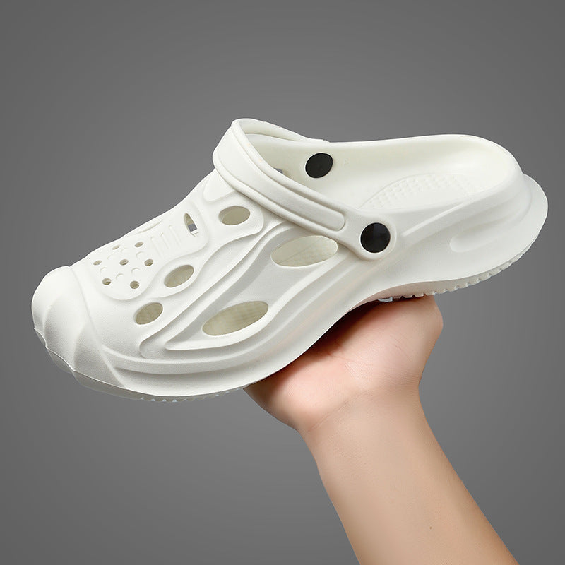 Outdoor New Non-slip Color Matching Slippers For Men