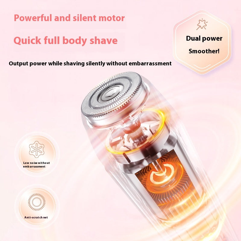 Hair Removal Device Digital Display Private Part Hair Trimming