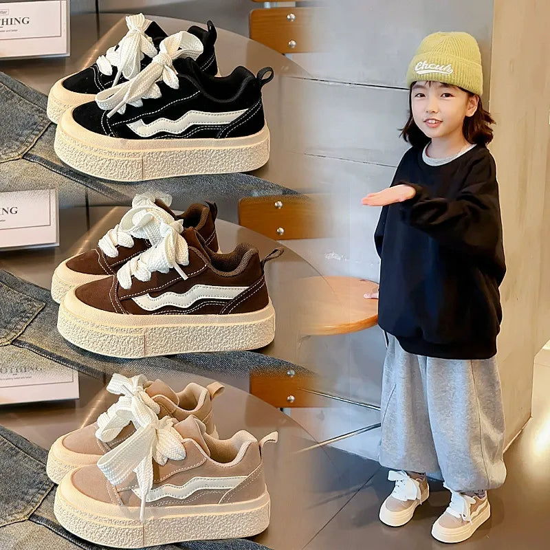 Children's soft-soled casual shoes