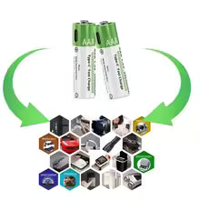 1.5V AA 3800mAh,AAA 3000mAh rechargeable battery USB lithium large capacity mouse fingerprint lock handle quickly charged