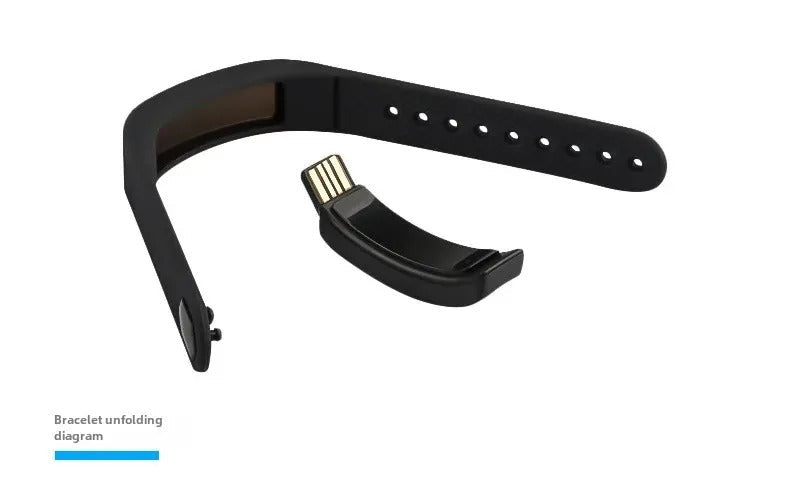 Multifunctional T5 Smart Bracelet 24H Unisex Fitness Tracker With Step Counter Alarm Clock Independent Of Phone App