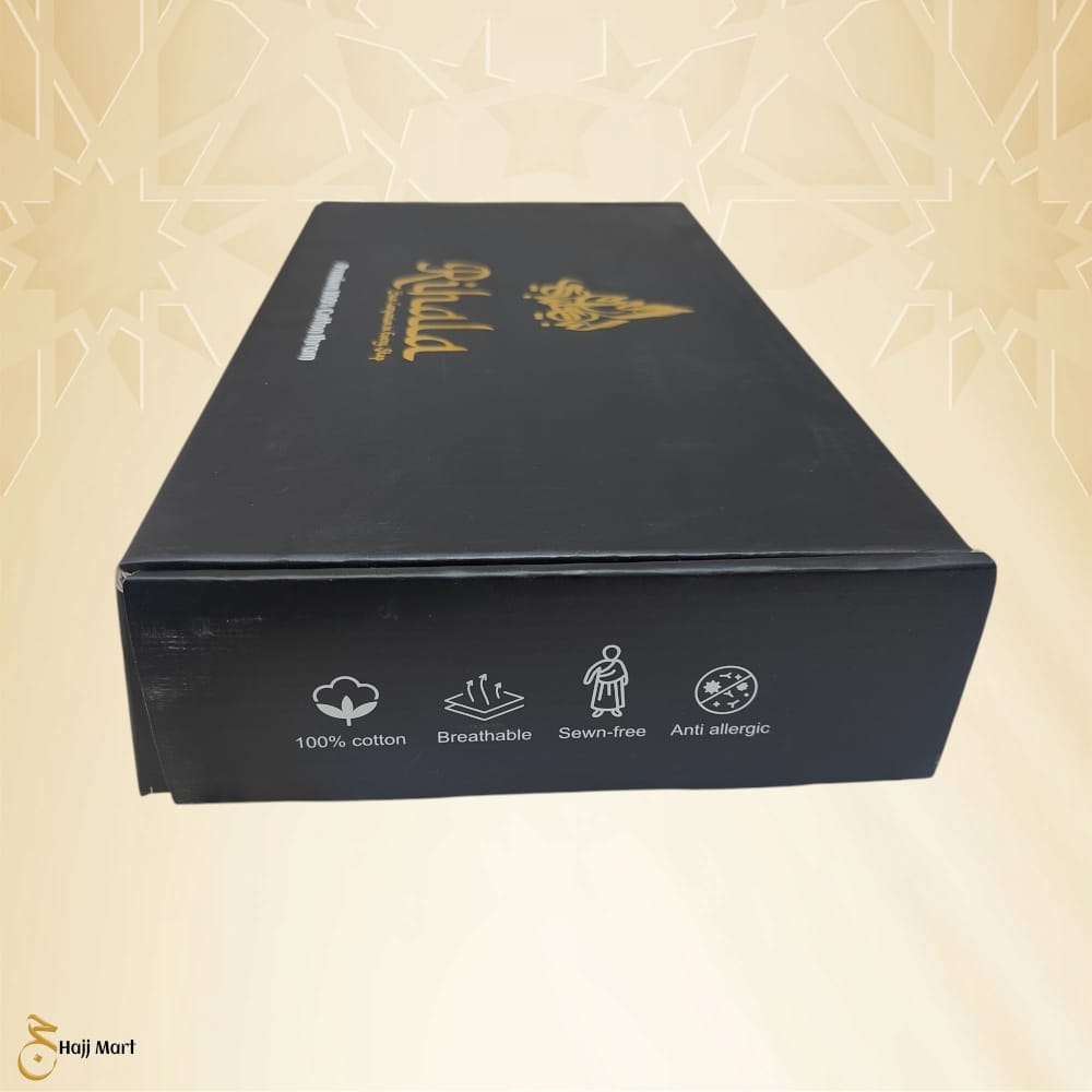 RIHALA 100% Pure & Premium Cotton Ihram Fabric Type